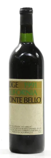 Ridge Cabernet Sauvignon "Monte Bello" 1991