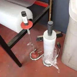 2 dérouleurs de film manuels