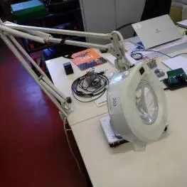 Lampe loupe