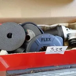 Meuleuse d'angle électrique (comme neuve) Fabr.: Flex