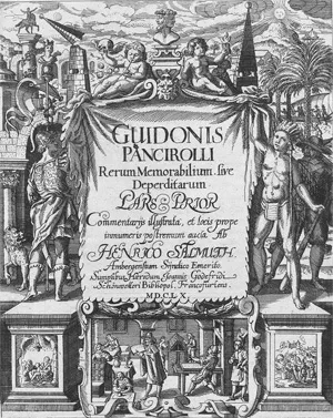 Pancirolli, Guido – Rerum memorabilium
