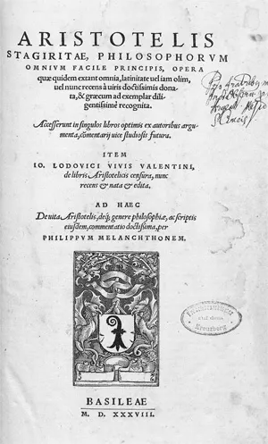 Aristoteles – Opera quae quidem extant omnia (Bazylea 1538)
