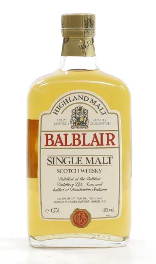 Balblair Single Malt Scotch Whisky 40%