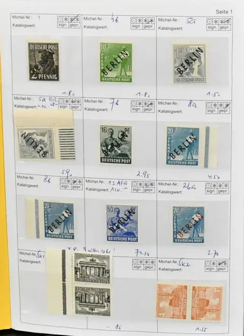Berlin, 1948-54, mint compilation, including special blocks formerly highly valued in Michel, no. 13AFIII, 47II, 75-85, 87-113 complete, 120b, 121-23 etc.