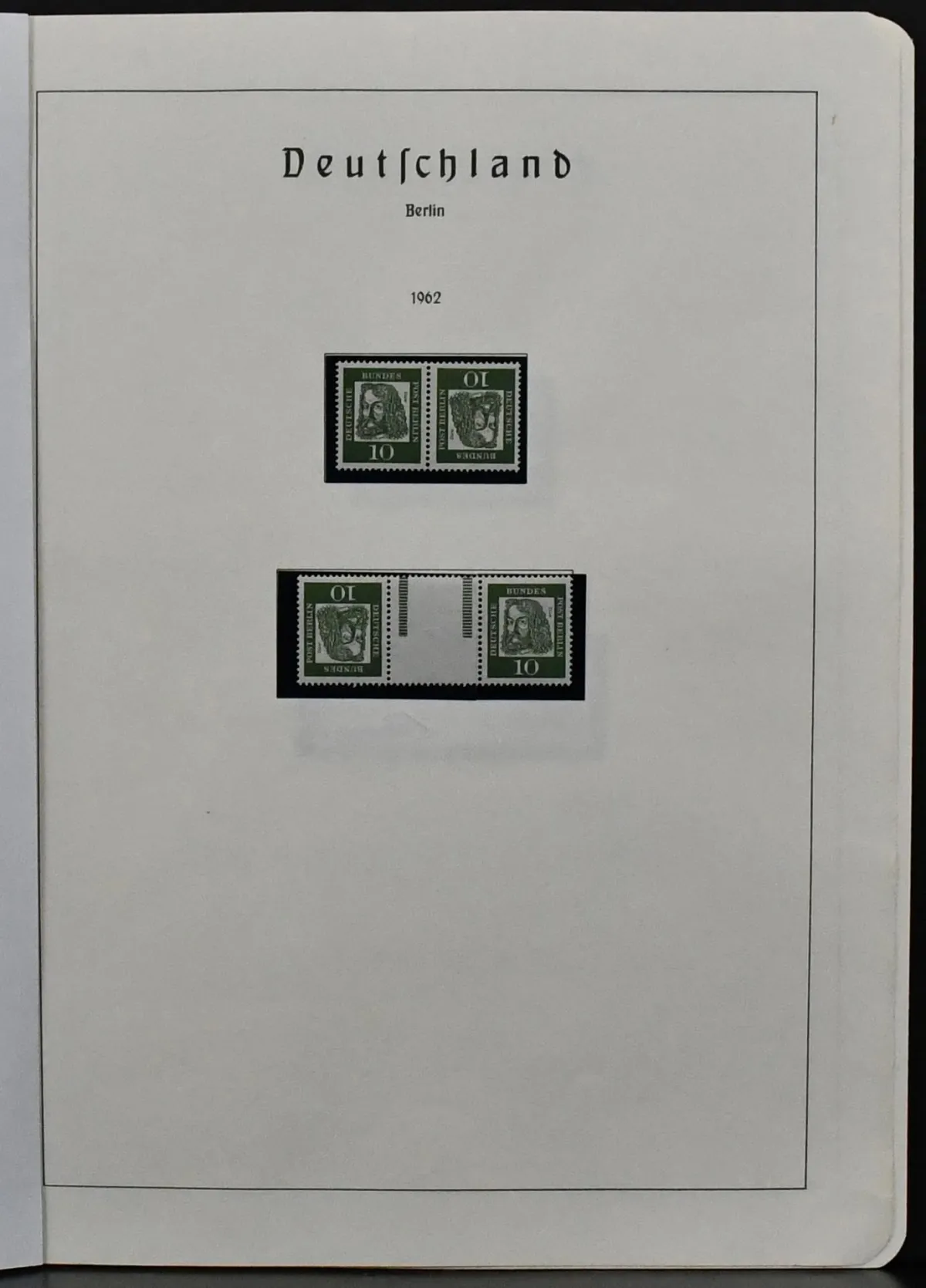 Berlin, 1961/90, postfr. collection of se-tenant, from Bed. Deutsche to Burgen and Schlösser complete, additionally with all C/D pairs. Plus eight diff. se-tenant SWK…