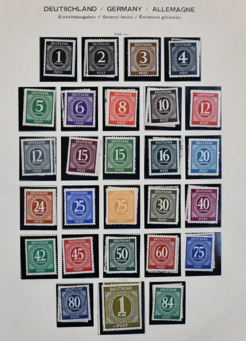 SBZ/GDR, 1948/1964, collection with general issue (without Bl. 6) complete, mostly mint*, incl. district handstamp with "heller 60 Pfg.", no. 182/97 incl. no. 195 each mint*, as well as GDR from no. 242, with among others Bl. 15 mint*, in Schaubek pre-printed album