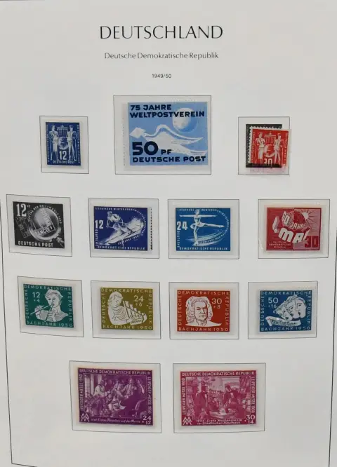 GDR, 1949-90, without no. 286-88 complete collection in three Leuchtturm pre-printed albums, bl. 7 and Akademie small gum faults, heads II unused, otherwise mint