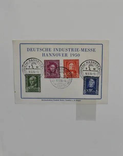 Bund, 1949-2001, kpl. sauber gest. Slg. in zwei Leuchtturm-Falzlos-Vordruckalben, dabei alle Spitzen wie Nr. 111-12, 113-15, 116, 117-20 auf Sonderkarte der…