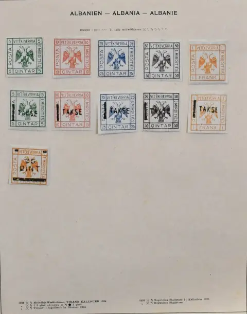 Westeuropa, Sammlung, meist Deutsches Reich, im uralten Schaubek-Vordruckalbum. Dabei Brustschilde in stark untersch. Erhaltung ab Nr. 1, viel Infla inkl. Nr.…