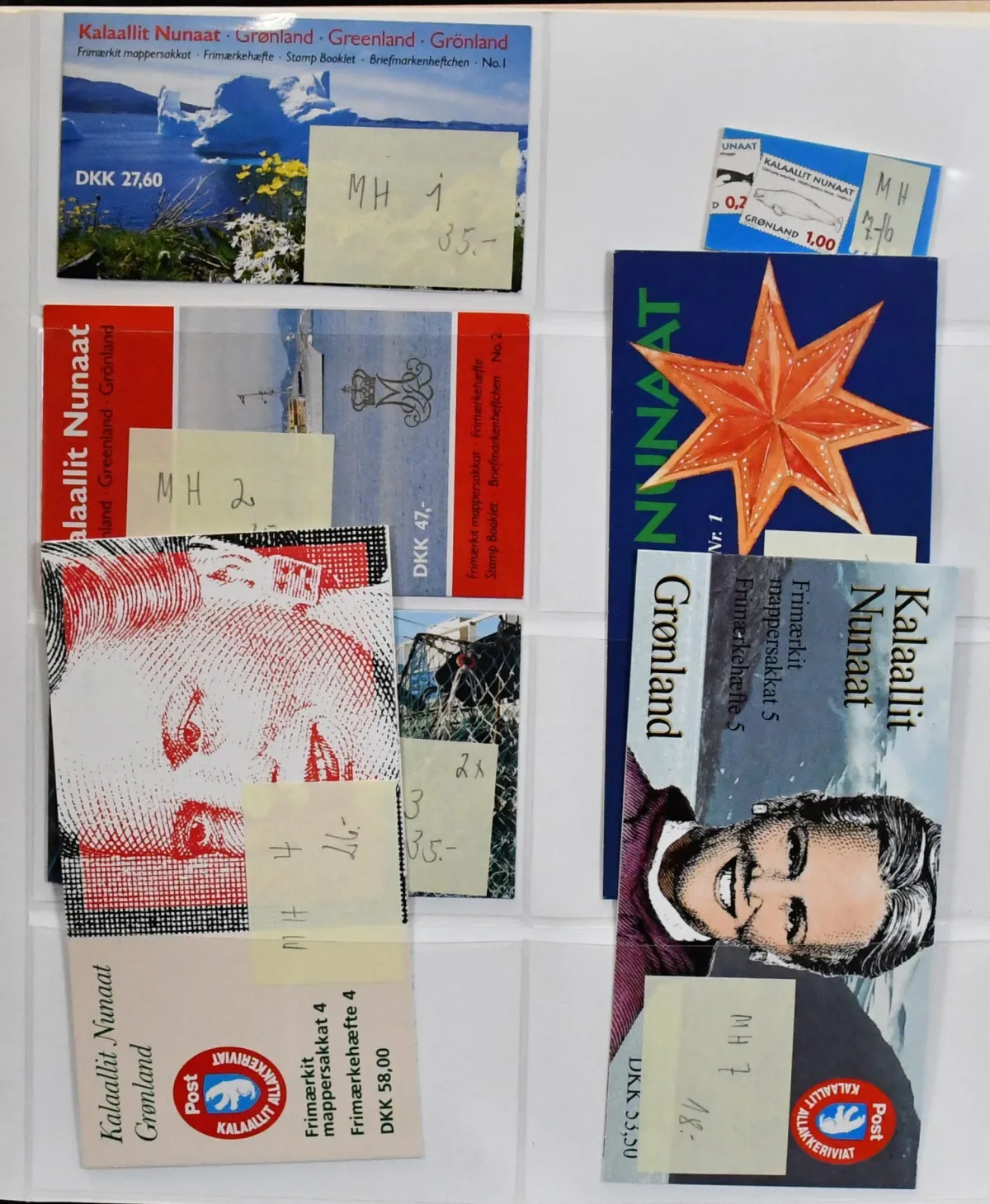 Grönland, 1960-2000, postfr. kpl. bis überkpl. Slg. im SAFE-Dual-Vordruckalbum, zusätzlich mit MH. Mi. 1600,-