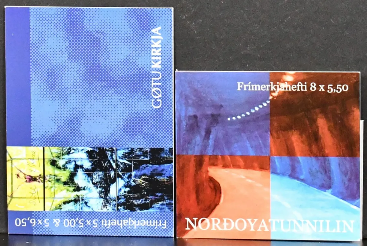 Faroe Islands, lot of 24 mint stamp booklets, including ten good MH 2 (Mi. alone 350,-)