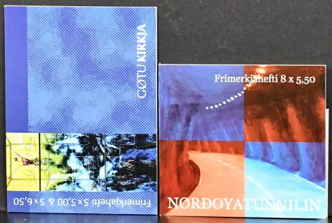 Фарерские острова, партия из 24 марочных книжечек без наклеек, в т.ч. десять хороших MH 2 (Mi. только 350)
