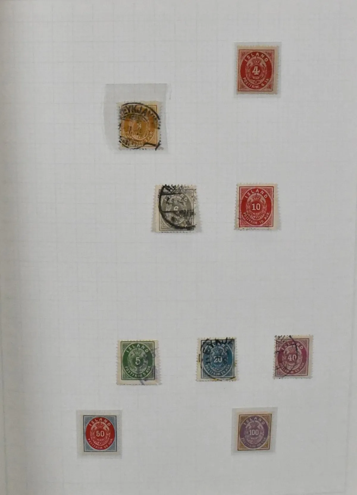 Iceland, 1873-1980, self-made collection in binder with material in all conditions, from classics, with unused no. 3A, 16/17, Christian and Frederik stamps, 63/68, 83/98, 1920s overprints, including no. 119 unused, views no. 114/16 (Mi. 700,-), Bl. 1/2, from about the 1950s largely complete. Very high catalogue value