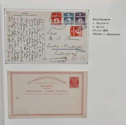 IJsland, 1876-1978, gest. verzameling in voorgedrukt album, met vele goede uitgaven zoals nr. 9, 20, 44, 60, 63-68, 69-75, 97-98, 121, 147 enz., verder port en enkele stukken, bijv. nr. 319 op FDC, hoge cataloguswaarde