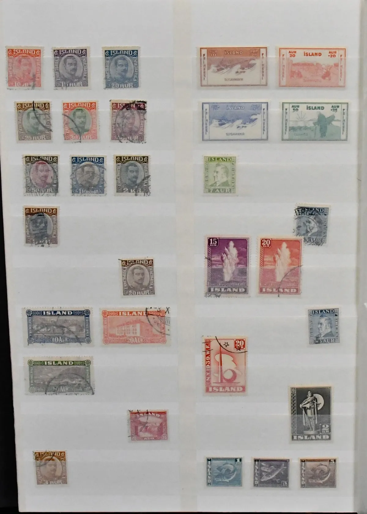 Iceland, 1876-1999, collection in both conditions on album pages, including some older material and many mint issues from the 1960s onwards