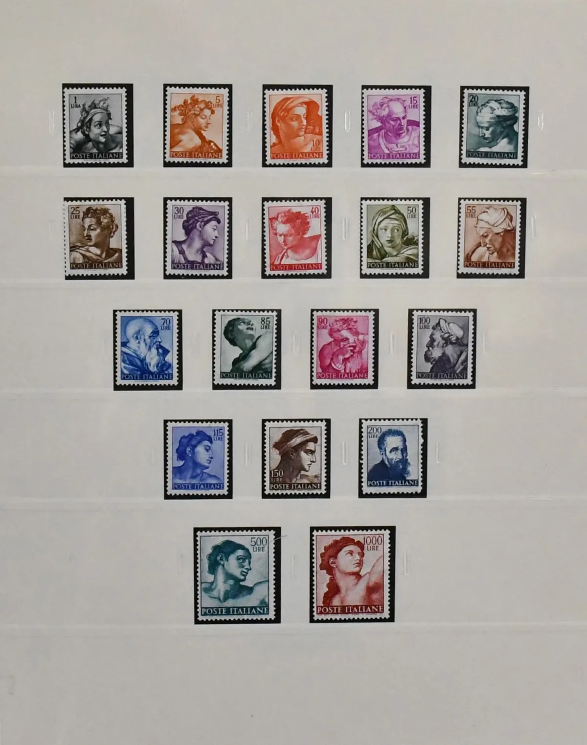 Italien, 1961-1975, kpl. postfr. Slg. im neuwertigen SAFE-Dual-Vordruckalbum mit Schuber