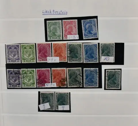 Liechtenstein, 1912/1995, kolekcja od dobrych nr 1/3 nieużywanych (Mi. 250,-), z m.in. nr 75/77, 90/93, dobrych nr 119/21 nieużywanych (Mi. 300,-), Bl. 2 kasowane itd., od 1961-1995 kompletne kasowane, w dwóch albumach przedrukowych Lindner. Mi. 3200,-
