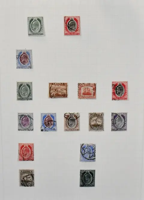 Malta, 1885-1980, rich collection on leaves with used and mint, from Victoria with no. 9, 11/12, Edward with shilling values, but mostly modern from 1938, with no. 176/90 mint, 199/213, 214/15, 263 etc., from 1958 almost complete.