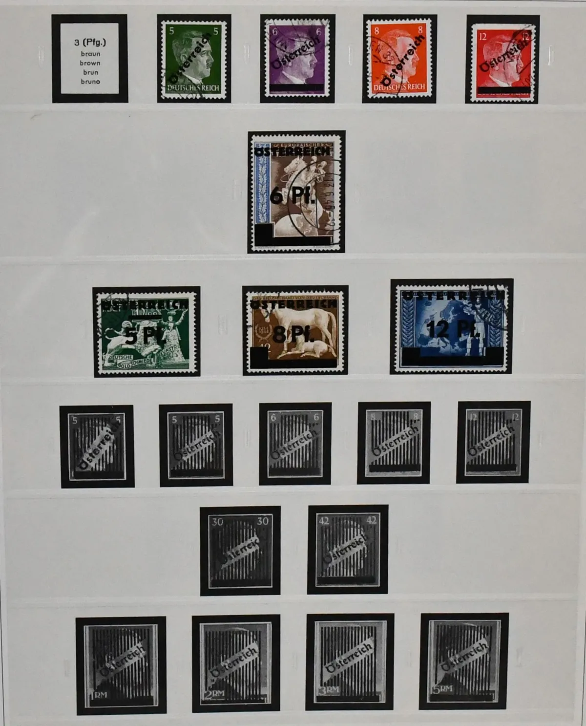 Austria, 1945/1985, used collection from no. 660/67, complete from no. 693, with no. 878/92, 929/32, 952/54, all Bird issues incl. no. 984/87 etc., in three...
