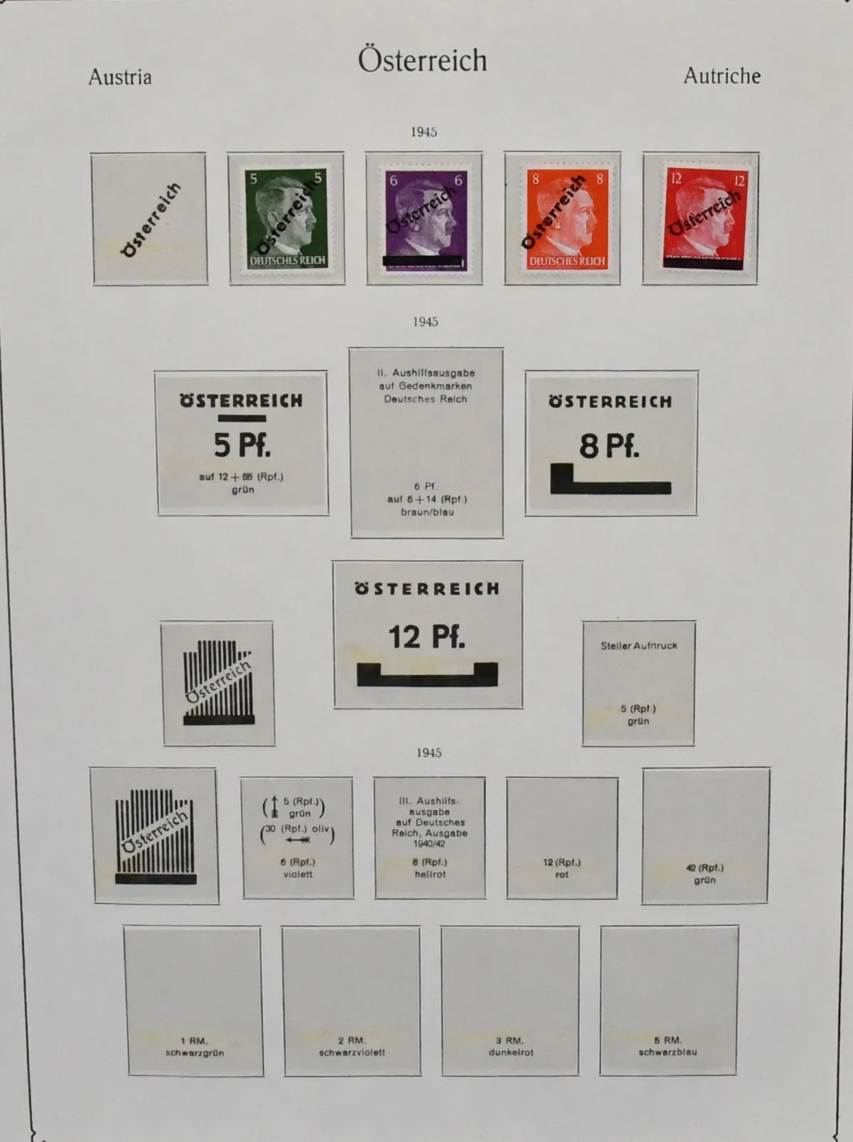 Austria, 1945/2001, mint never hinged collection with among others good no. 984/87 (Mi. 300,-) etc., complete from 1954-2001, in three KABE pre-printed albums. Mi. 2300,-, from 1988-2001…