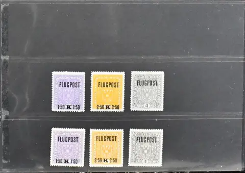 Autriche, lot de meilleures émissions incl. timbre de journal 5IIa, n° 151-53 neuf, poste aérienne n° 225-27 en X/Y (en partie neuf) compl., port n° 10-21xX, poste autrichienne Crète n° 10B obl. etc.