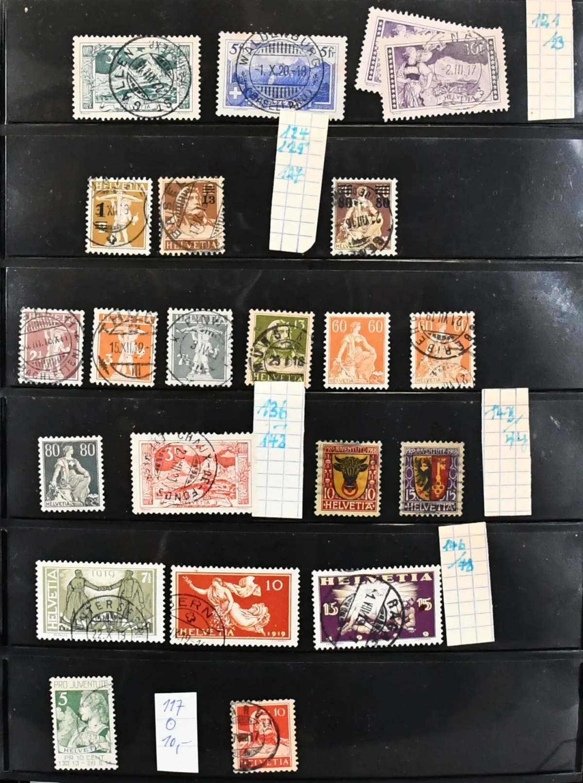 Switzerland, 1870-1996, mostly used collection in ring binder, including many good PJ/PP issues, later largely complete in runs