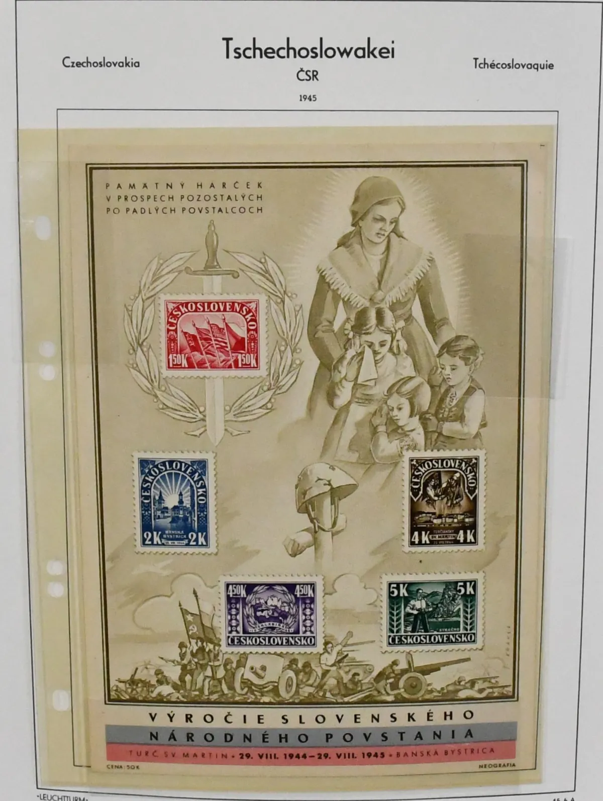 Czechoslovakia, 1945-1978, mint never hinged or used, relatively complete collection in three pre-printed albums, with a lot of material, high catalogue value