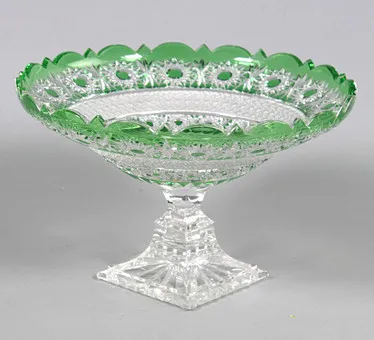 Surtout en cristal, taille de Paris.