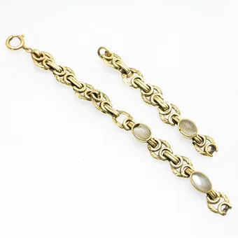 Gebrochene Gold Armband.
