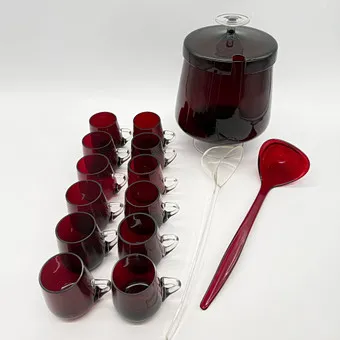 BOWLE SET 50ER / 50ER ROT.