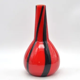 Murano designer vase, multiple studio glass / fusing, Italy, circa 1960.