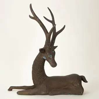 Figuur 'Liggend hert', 20e eeuw