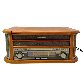 SOUNDMASTER NR-513A STEREO SYSTEM - RADIO, RECORD PLAYER.