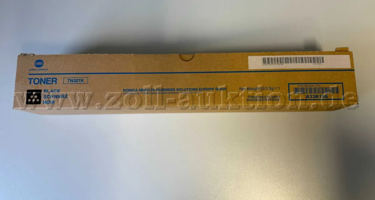 50 Toner Konica TN321K Schwarz