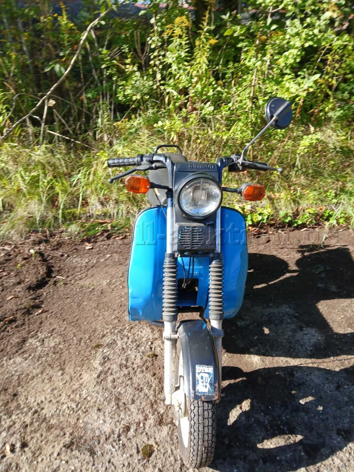 1 Simson SR50/1 scooter project vehicle
