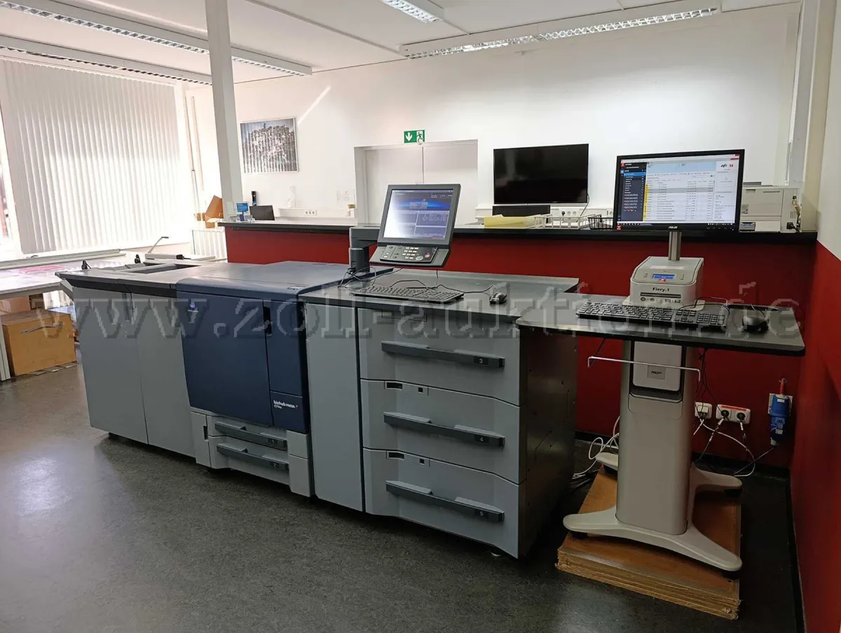 1 système de production couleur numérique SRA3+ Konica Minolta bizhub PRESS C71hc