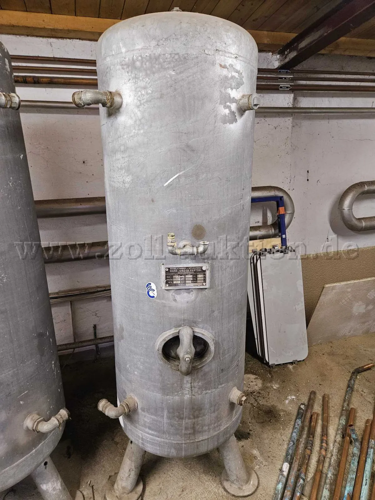 1 verticale drukhouder (gebruikt) van Kesselschmiede u. Apparatebau