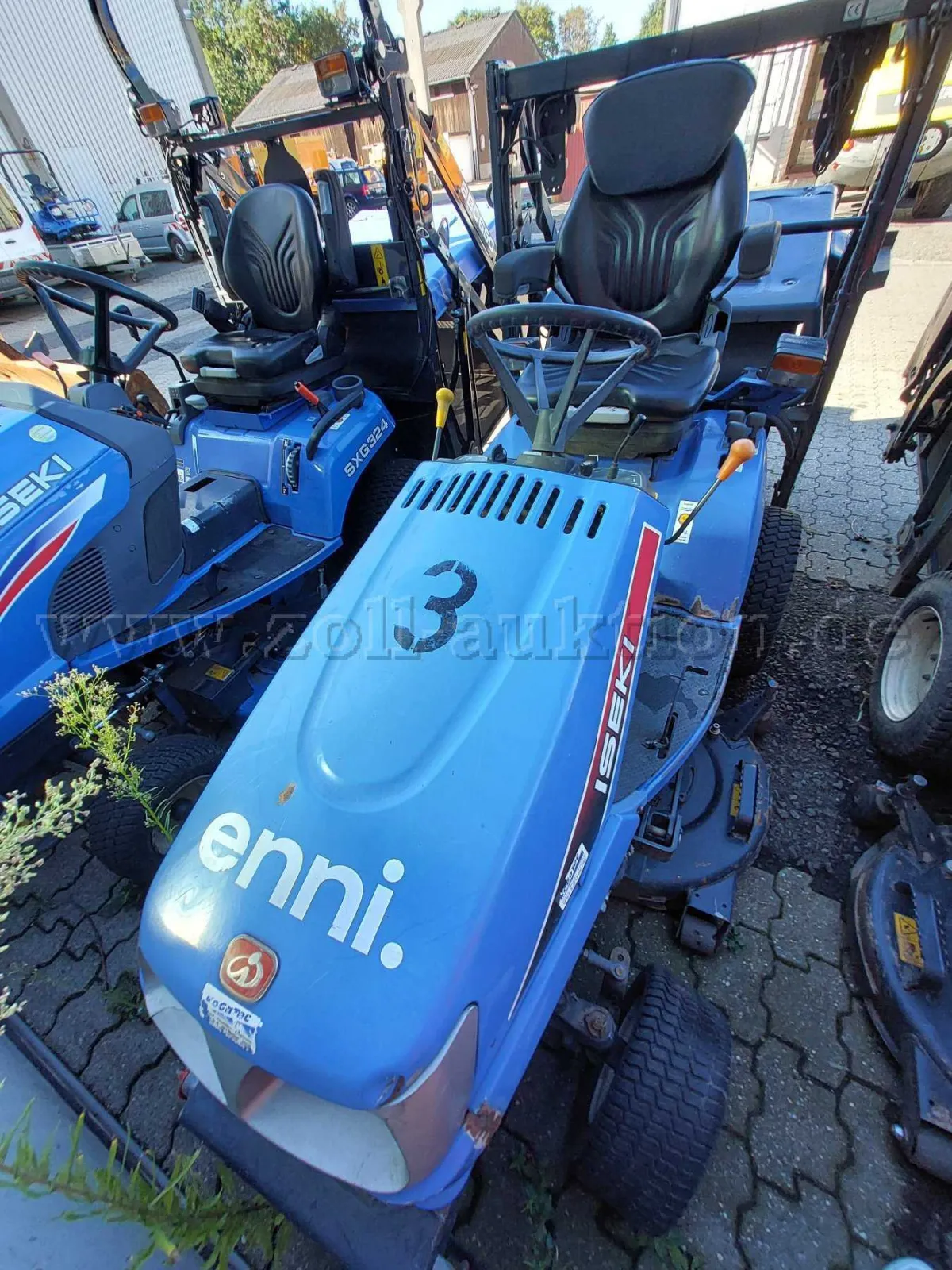 1 Iseki zitmaaier SXG 19 *defect*