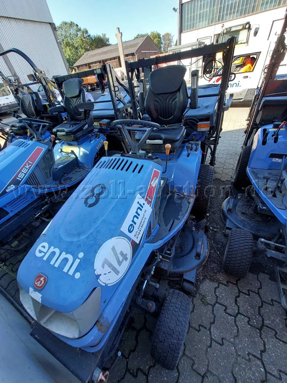 1 Iseki zitmaaier SXG 19 bouwjaar 2011 *defect*