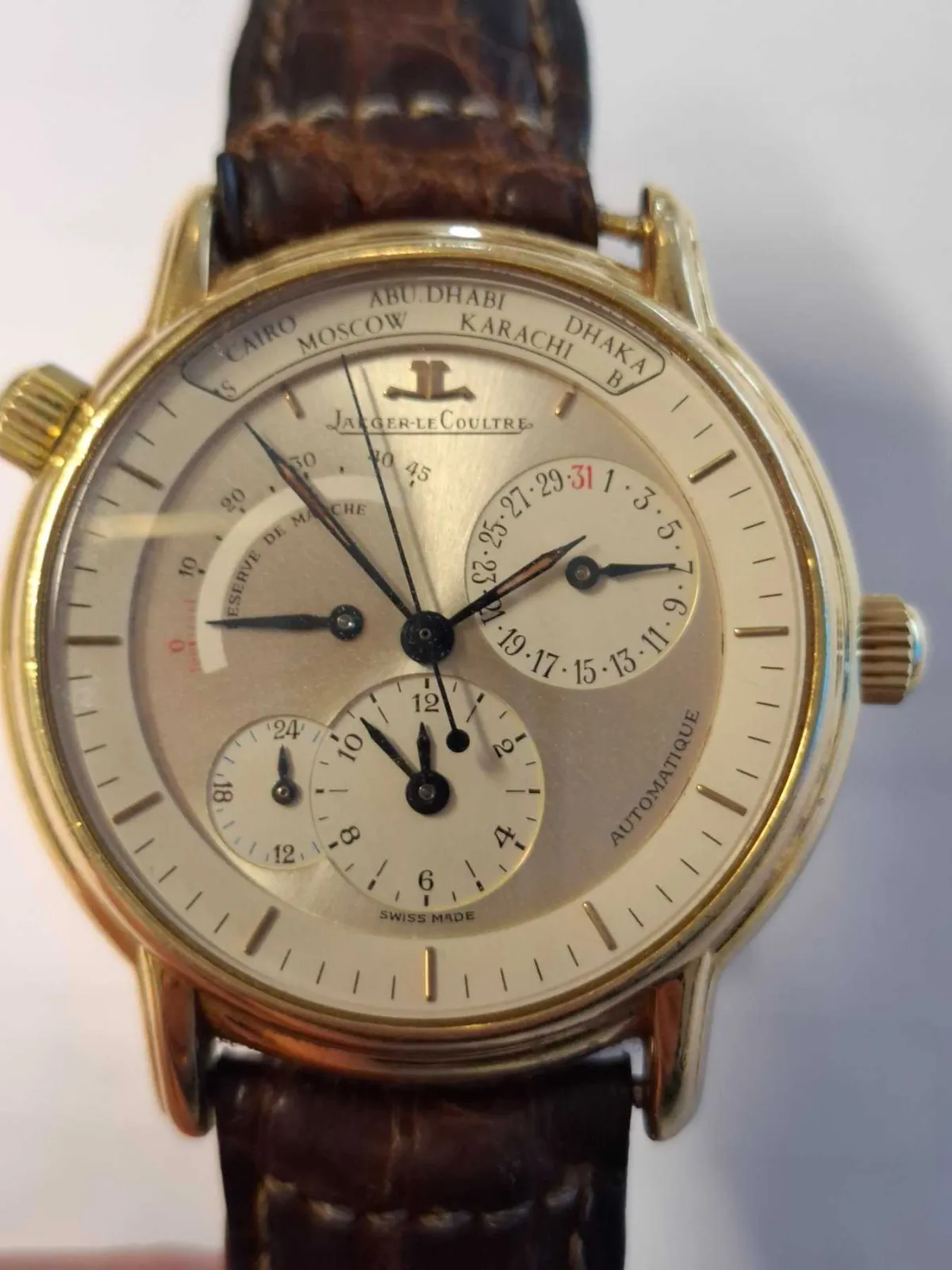 1 Armbanduhr *** Jaeger Le Coultre*** Geographique
