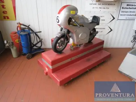 Manège à pièces Kiddie-Ride moto de course env. années 80/90