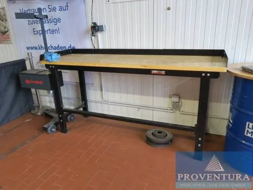Workbench POWERPLUSTOOLS approx. 200x60x90 cm (WxDxH)