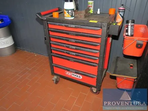 Workshop trolley KSTOOLS 7 drawers