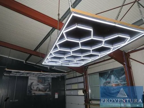 LED ceiling lamps HEXAGON 2 pieces