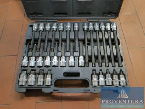 Steeksleutelinsert-set VIGOR V1919 inbus 5 mm - 19 mm