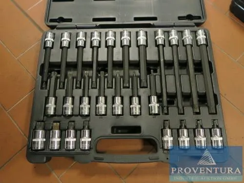 Steeksleutelinsert-set VIGOR V1918 Torx T20 - T70