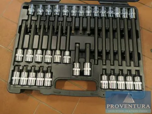 Socket set VIGOR V191 XZN M5-M16 26 pcs
