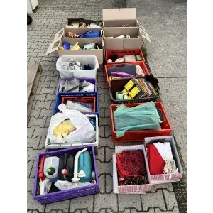 Lot of junk boxes