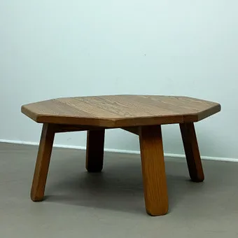 DITTMANN & CO. Awa Radbound, table brutaliste / table basse, années 1960, Pays-Bas.