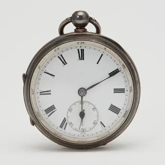 Montre de gousset Lépine, argent 925, vers 1895, Angleterre.